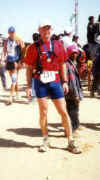 Hans beim 2. Sahara-Marathon 2002