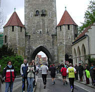 Bildbericht vom Regensburg Marathon 2005